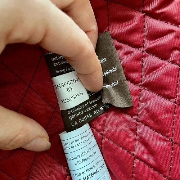 Red Danier Leather Jacket - Picture 10 of 17